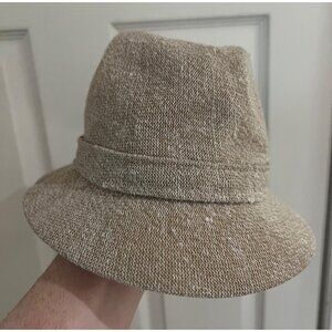 Vintage Kangol Linaire Clipper Large Lightweight Breathable Hat England Fedora